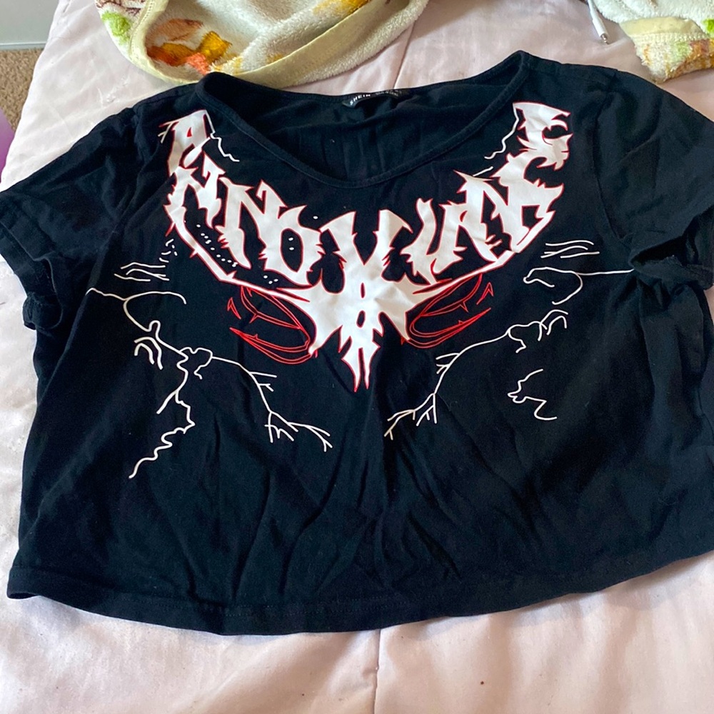 cropped shirt, worn 3 times